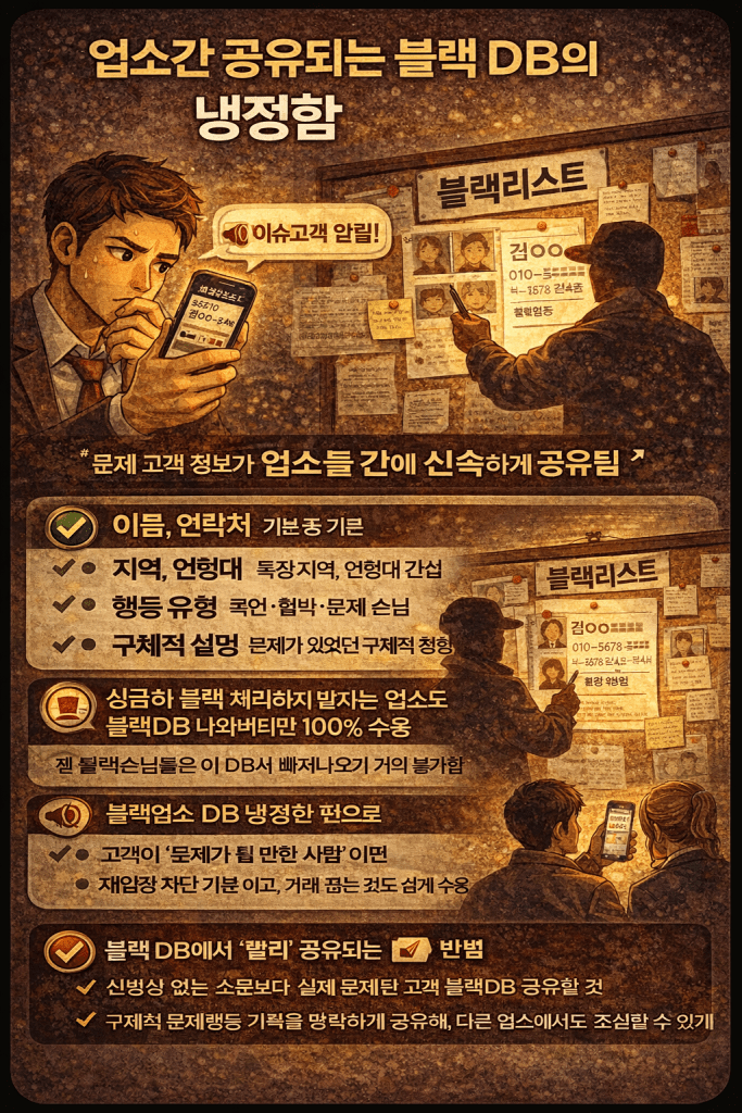 업소 블랙리스트